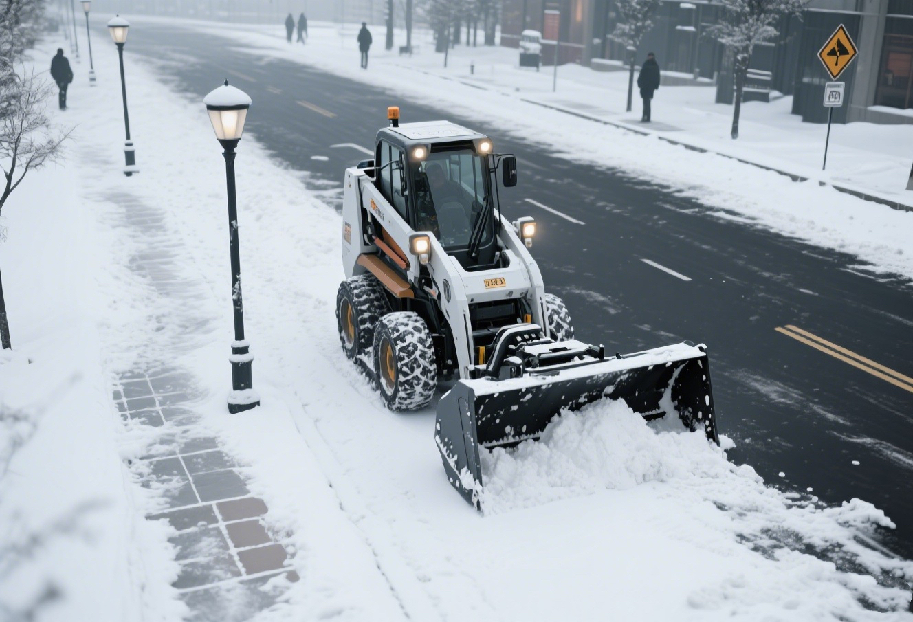 雪地清理与维护